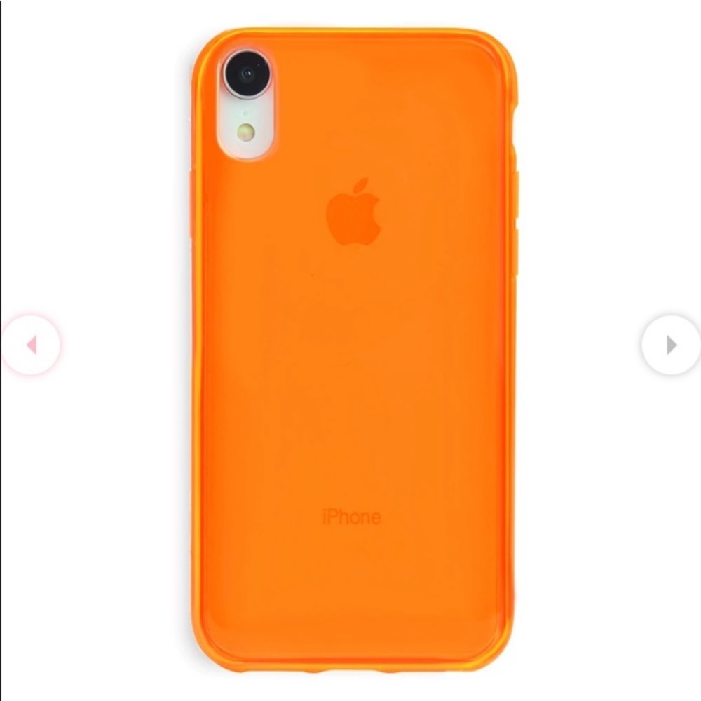 Brand New! Velvet Caviar Neon Orange iPhone XS Case